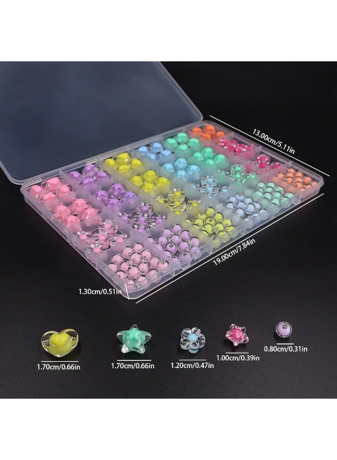 Capstro Marine Colorful Imitation Pearl Beads Kit – 168 PCS Multicolor Craft Pearls with Tools for Bracelets, Necklaces & DIY Accessories | Kids & Beginner Bead Set - Image 4